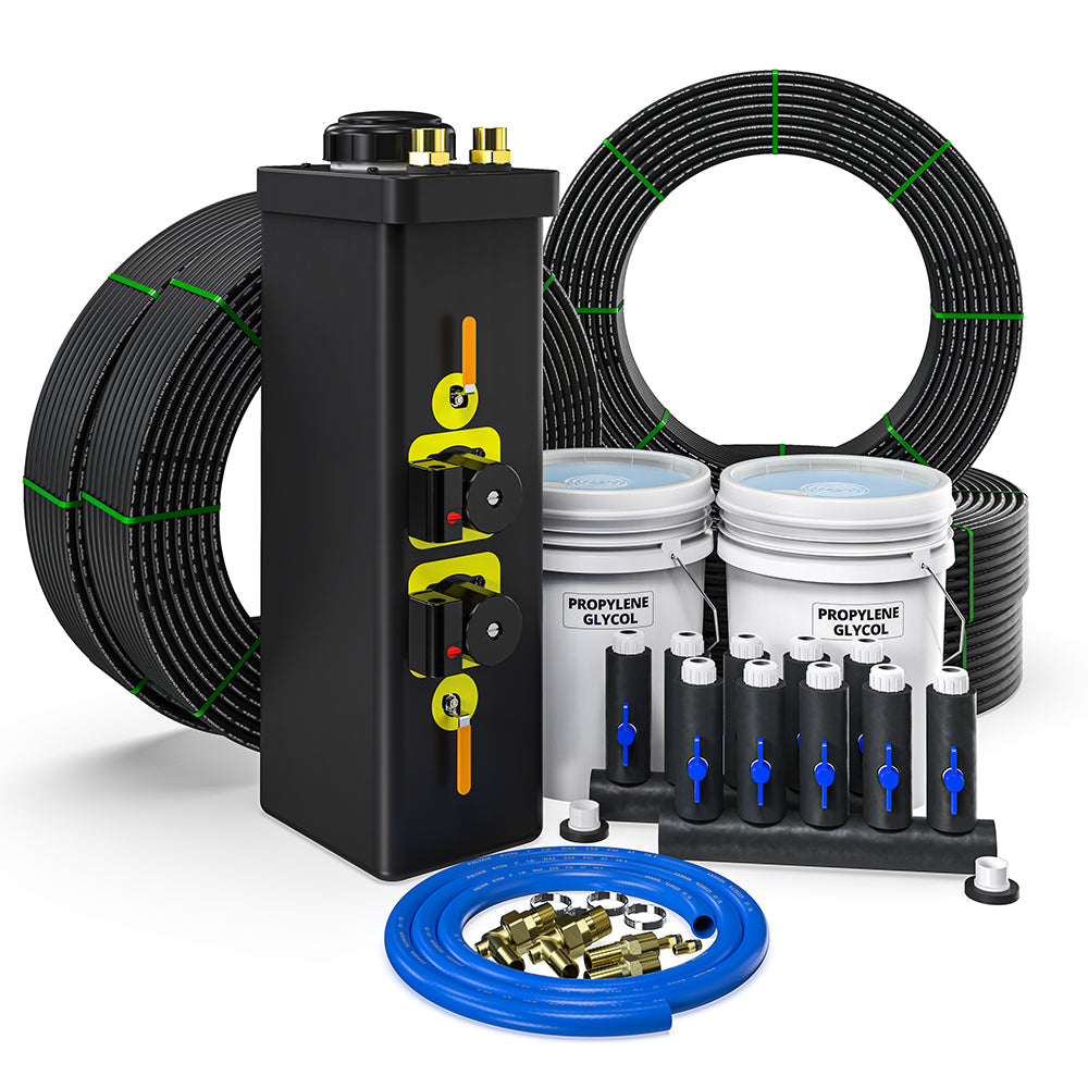 MrCool Closed Loop Installation Kit 5 ton - w/Straight Manifold - GCIK-CL5T-SM