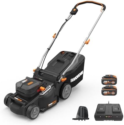 WORX WG779E.2 40V PowerShare Cordless Lawnmower 34cm 230m²