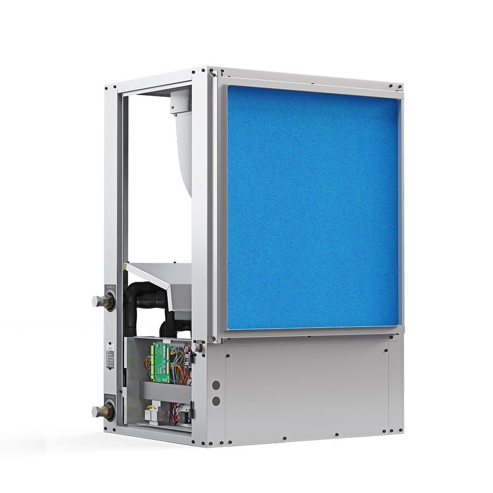 MrCool 36K BTU Horizontal Two-Stage 230V 1-Phase 60Hz CuNi Coil Left Return w/ Desuperheater - GCHPH036TGTANDL