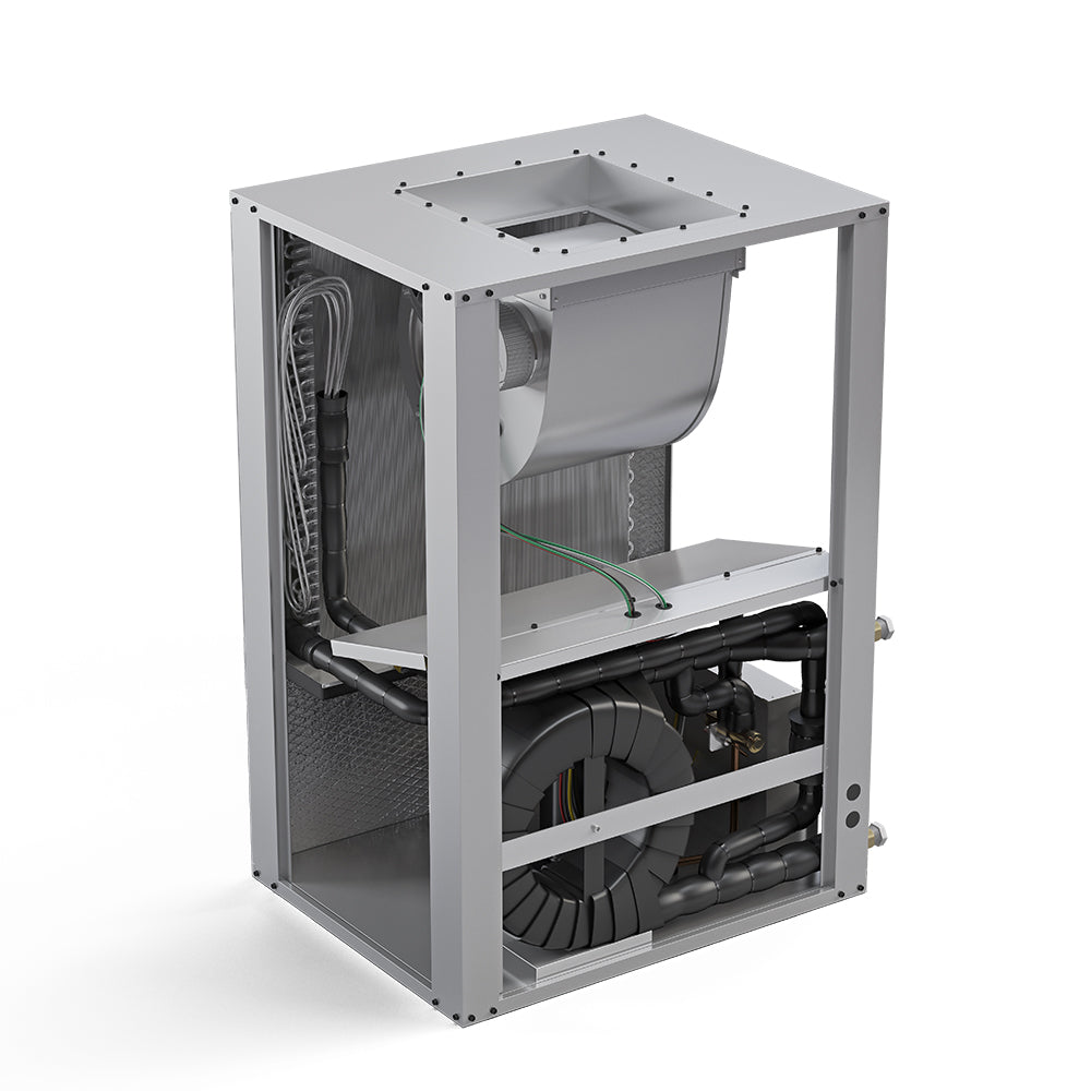 MrCool 36K BTU Vertical Two-Stage 230V 1-Phase 60Hz CuNi Coil Right Return - GCHPV036TGTANXR
