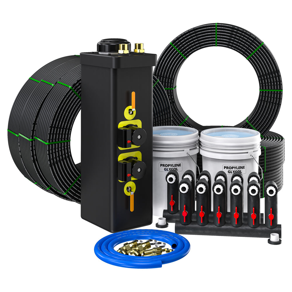 MrCool Closed Loop Installation Kit 5 ton - w/Angled Manifold - GCIK-CL5T-AM
